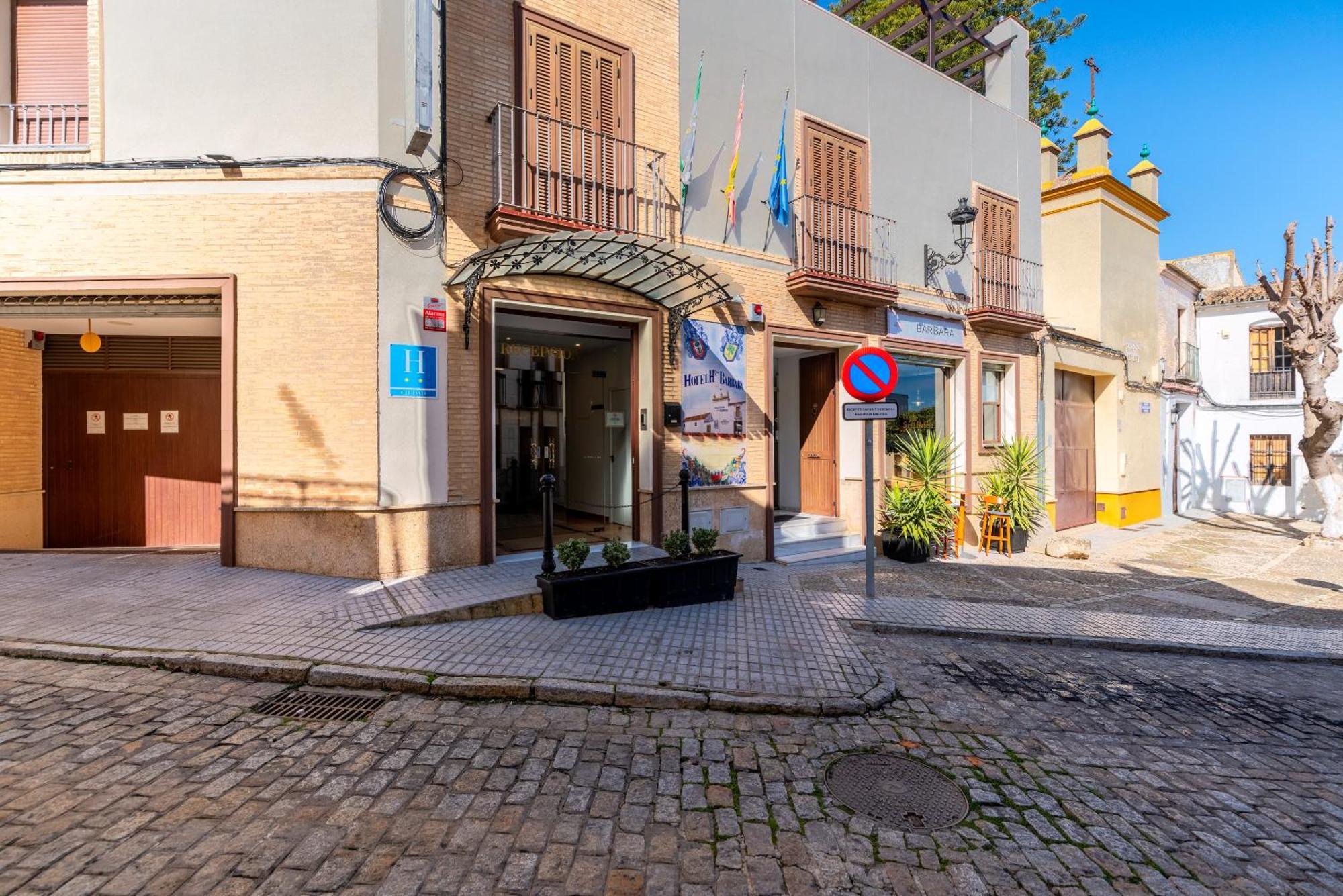 Hotel Hacienda Santa Barbara Castilleja de la Cuesta Exterior photo